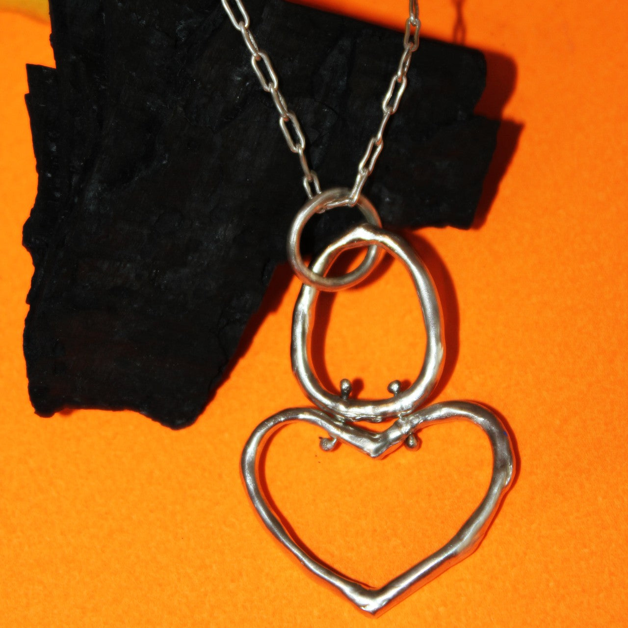 BIG HEART NECKLACE ‘’N002SS’’