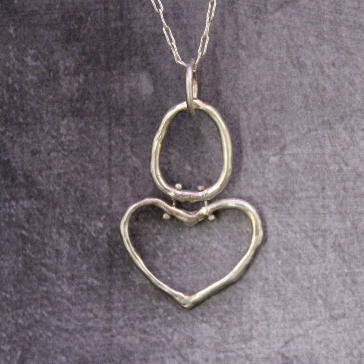 BIG HEART NECKLACE ‘’N002SS’’