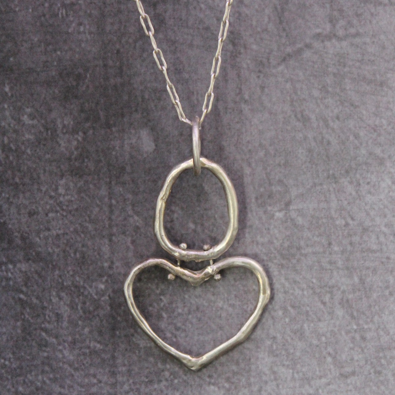 BIG HEART NECKLACE ‘’N002SS’’