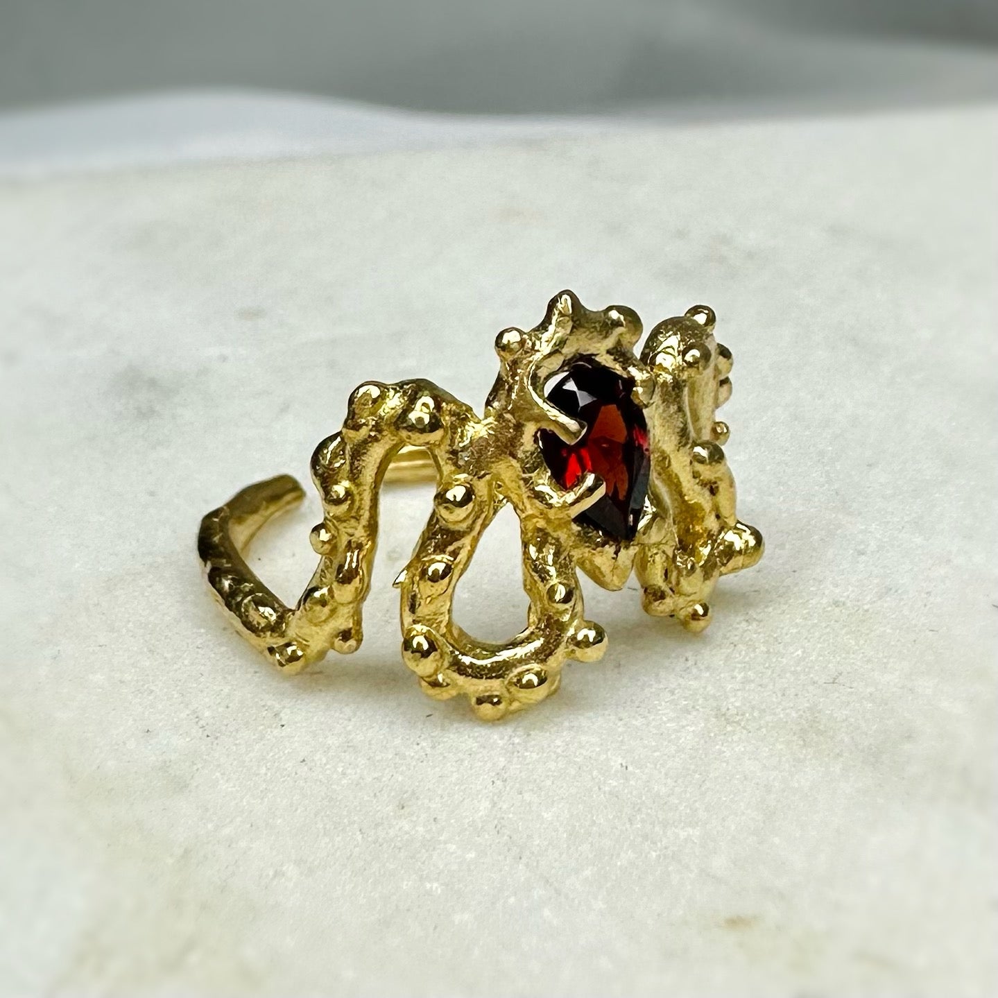 GARNET RING ‘’R213GP’’