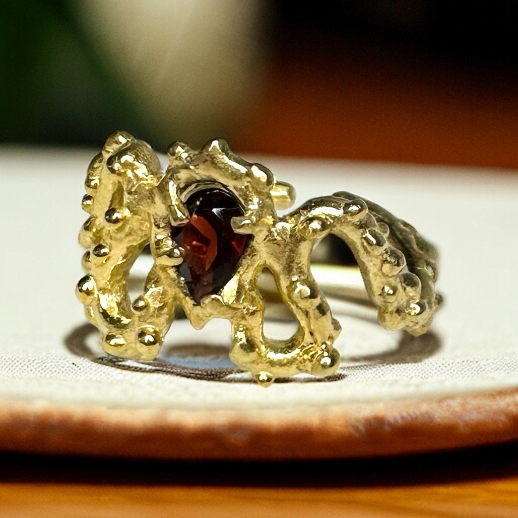 GARNET RING ‘’R213GP’’