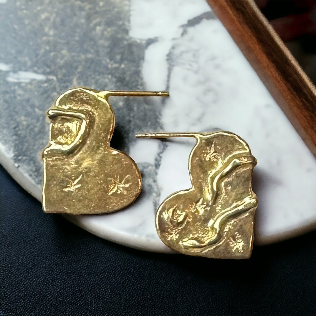 GOLD HEAVEN EARRINGS ‘’E201GP’’