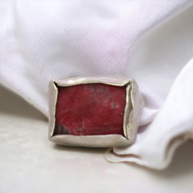 THULITE RING ‘’R039SS/S’’