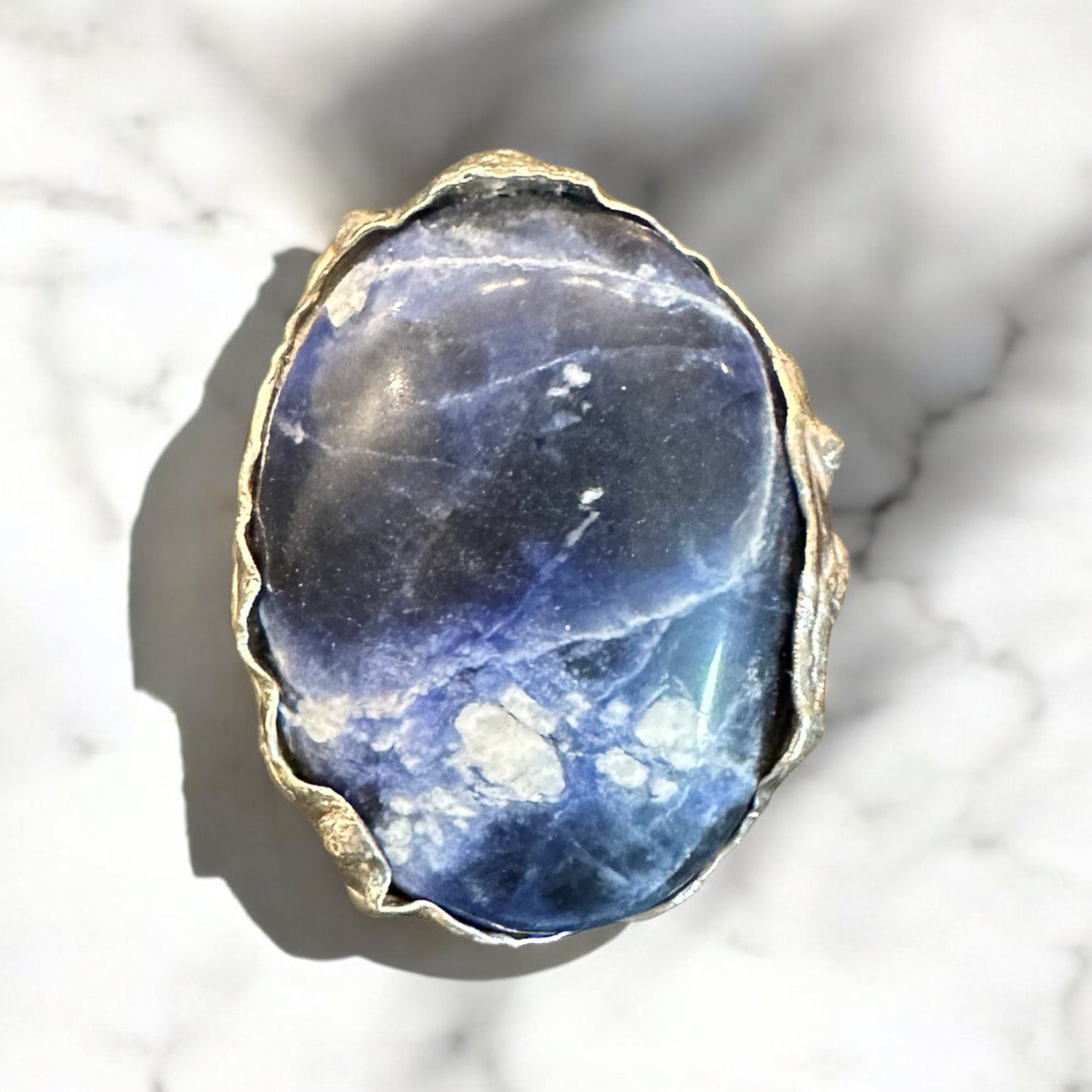 SILVER RING ‘’R402SS SODALITE’’