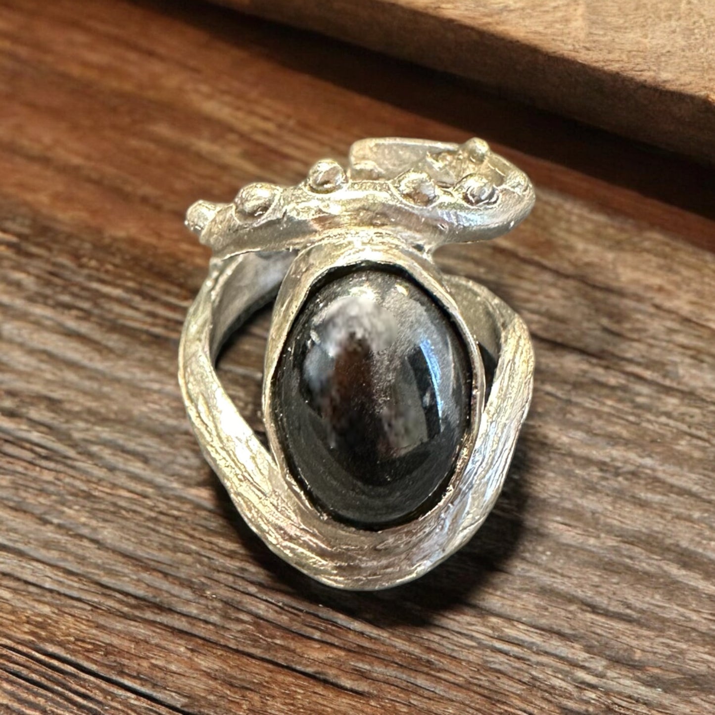 RING ''R457SSS  HEMATITE''